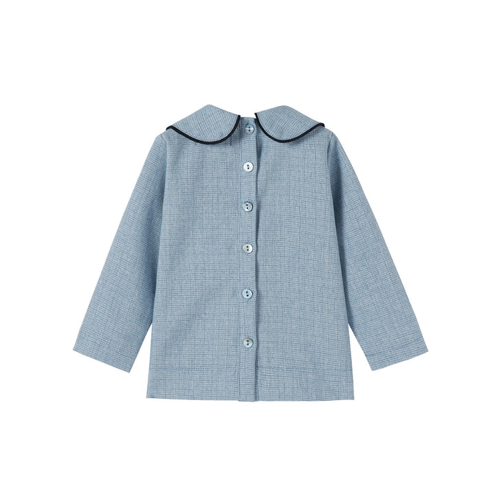 Light Blue Peter Pan Shirt