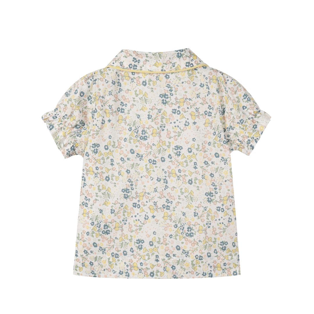 Floral Yellow Bloomer Set