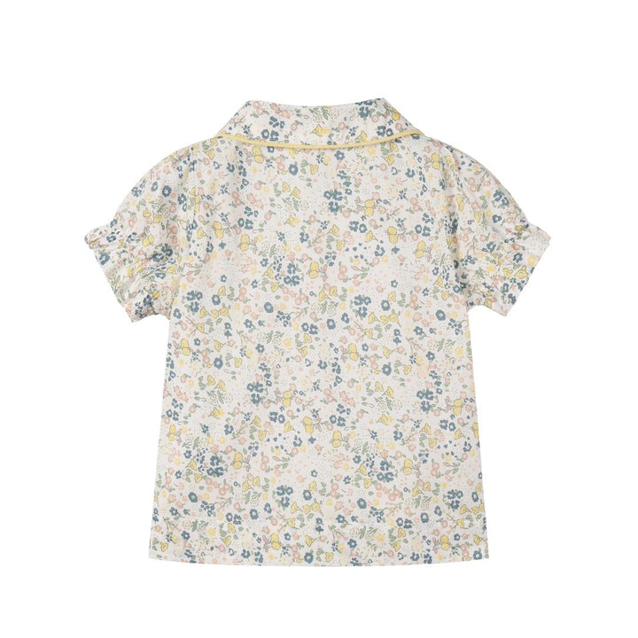 Floral Yellow Bloomer Set