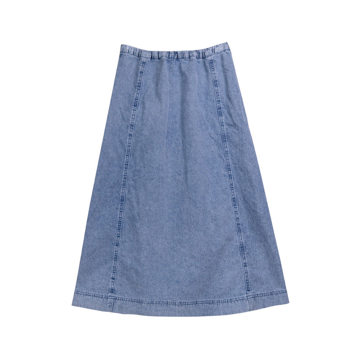 Denim Skirt Maxi