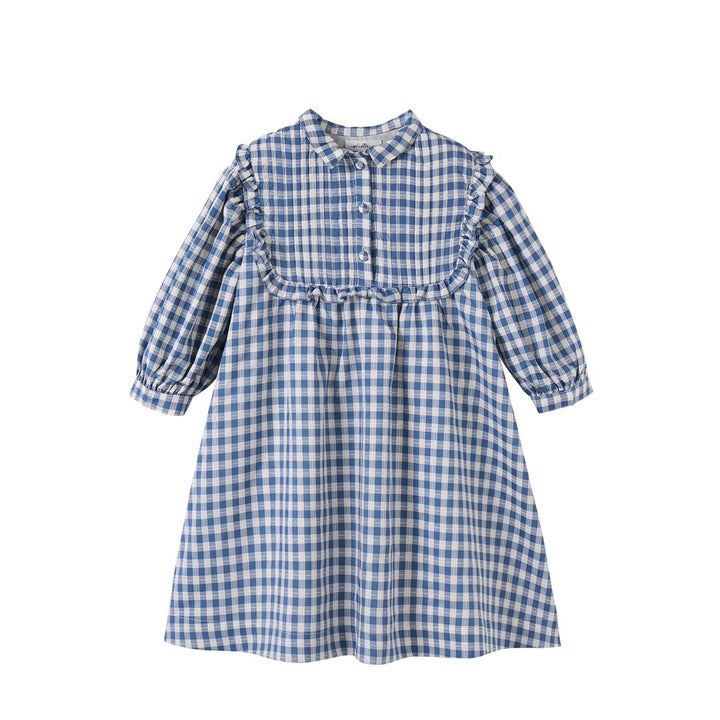 Gingham Ruffle Dress