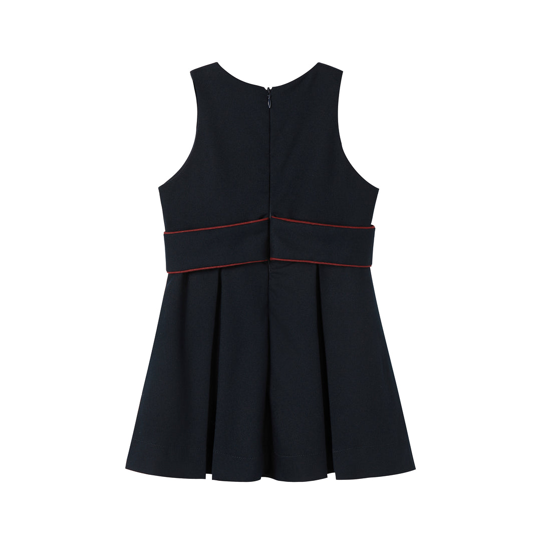 Piped Navy Jumper