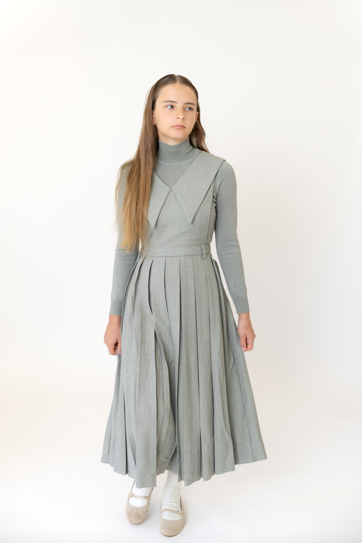 Teen Sage Knit Turtleneck