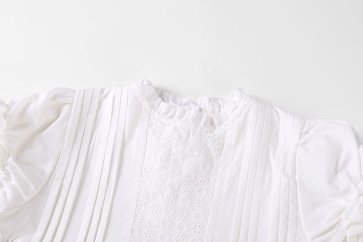 Ivory Lace Insert Dress