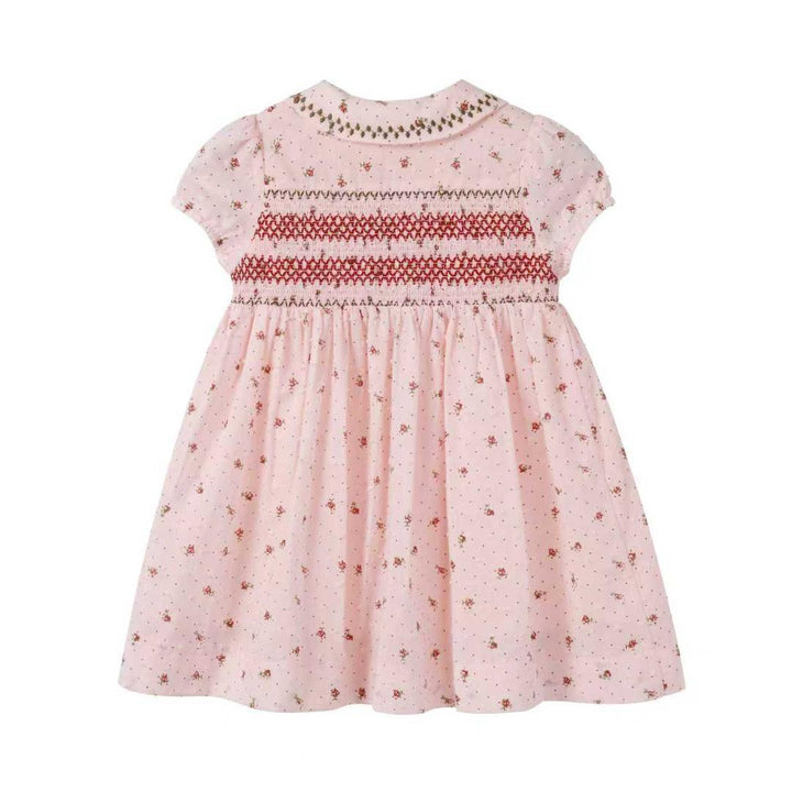 Smocked Pink Dress
