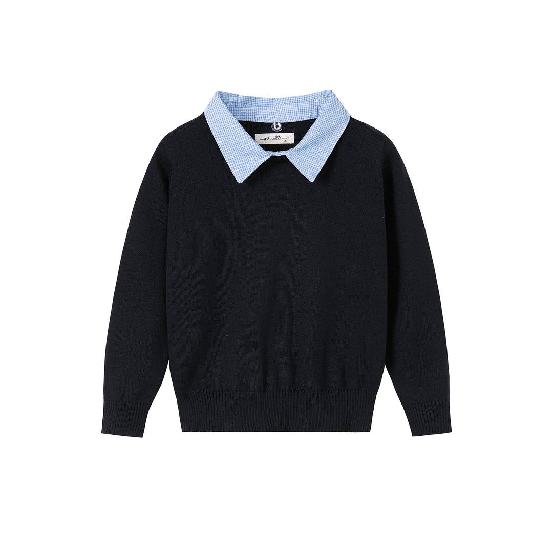 Removable Collar Sweater