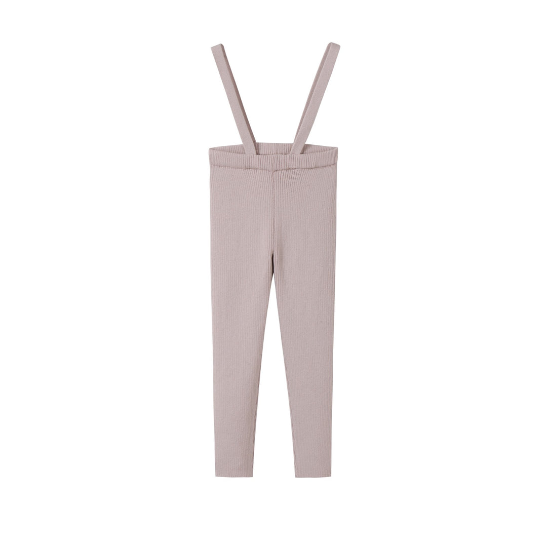 Natural Knit Suspender Pants