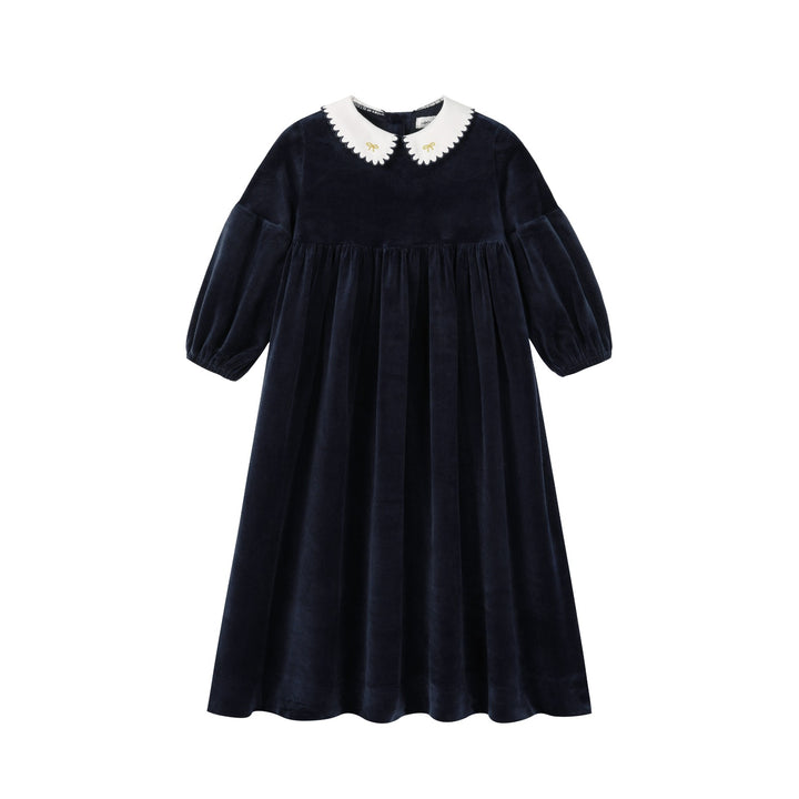 Velour Collar Robe