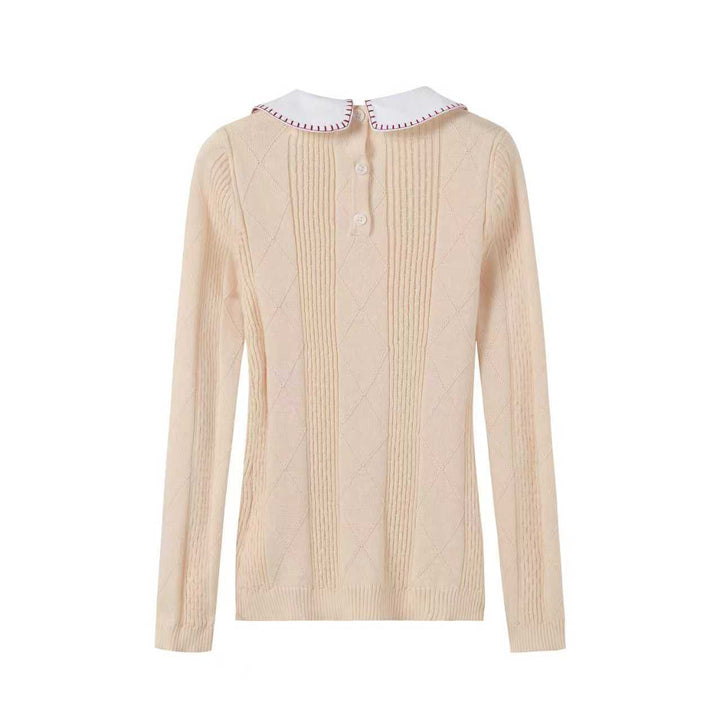 Peach Knit Sweater