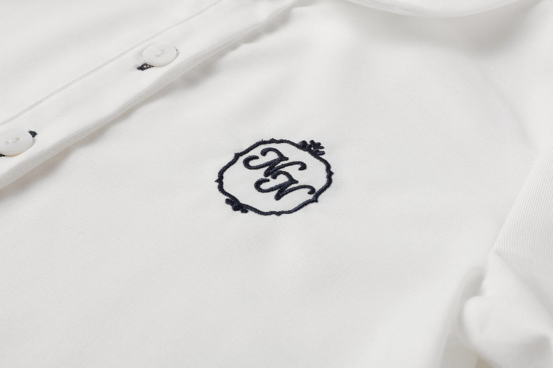 Boy White Logo Shirt