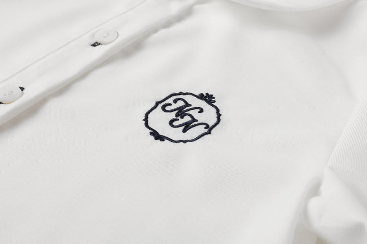 Boy White Logo Shirt
