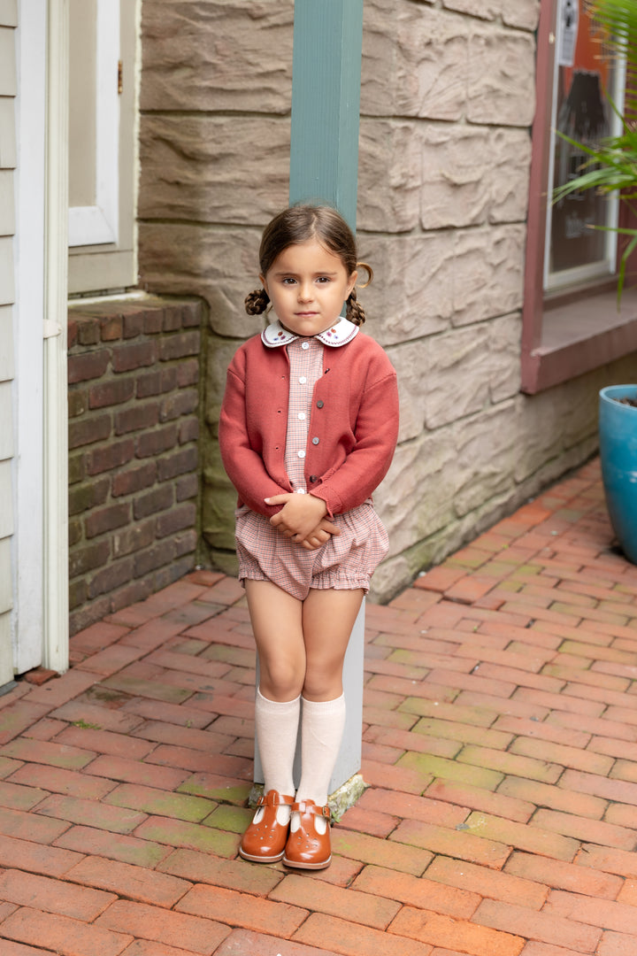 Houndstooth Baby Bloomer Set