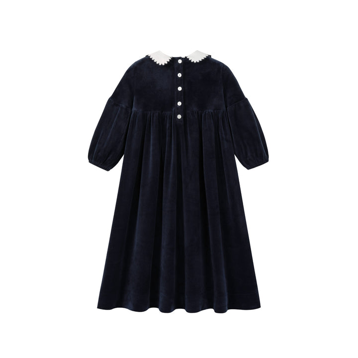 Velour Collar Robe