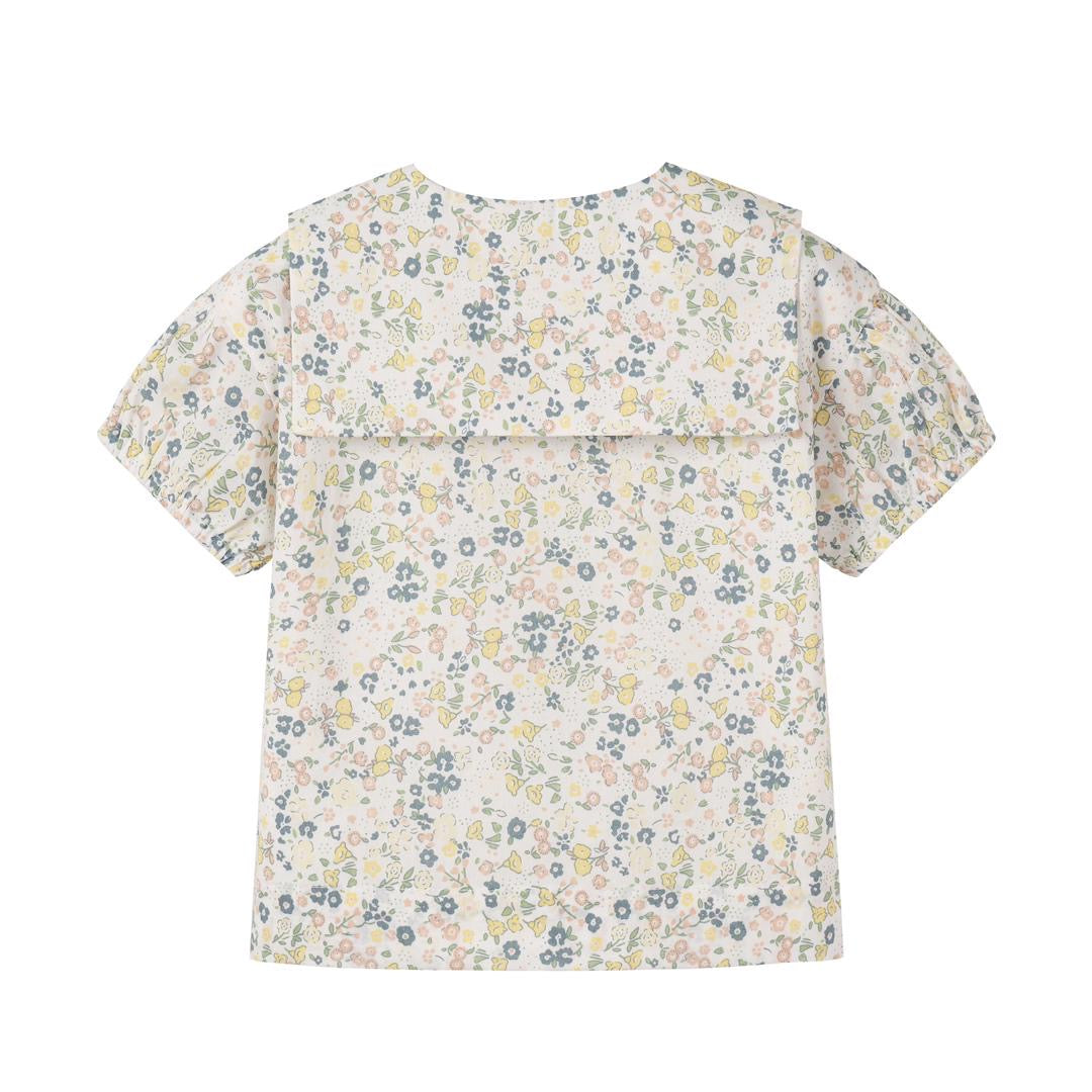 Floral Yellow Blouse