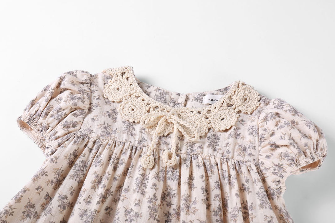 Floral Crochet Dress