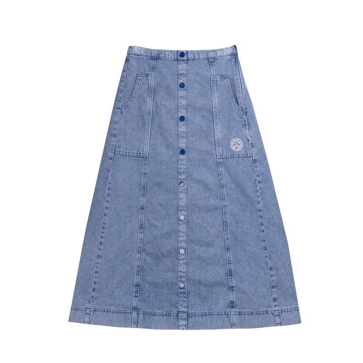 Denim Skirt Maxi