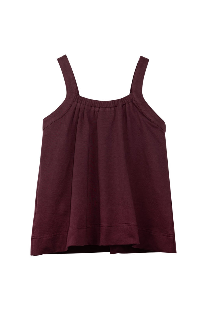 Jumper with Label Plum
