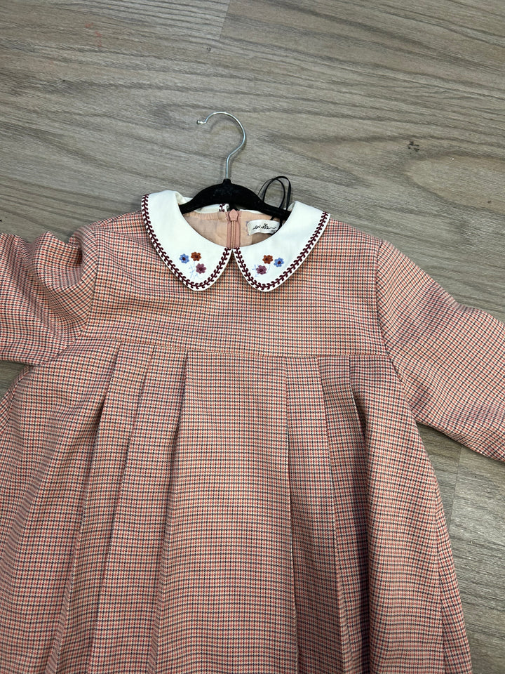 Houndstooth Pink Dress