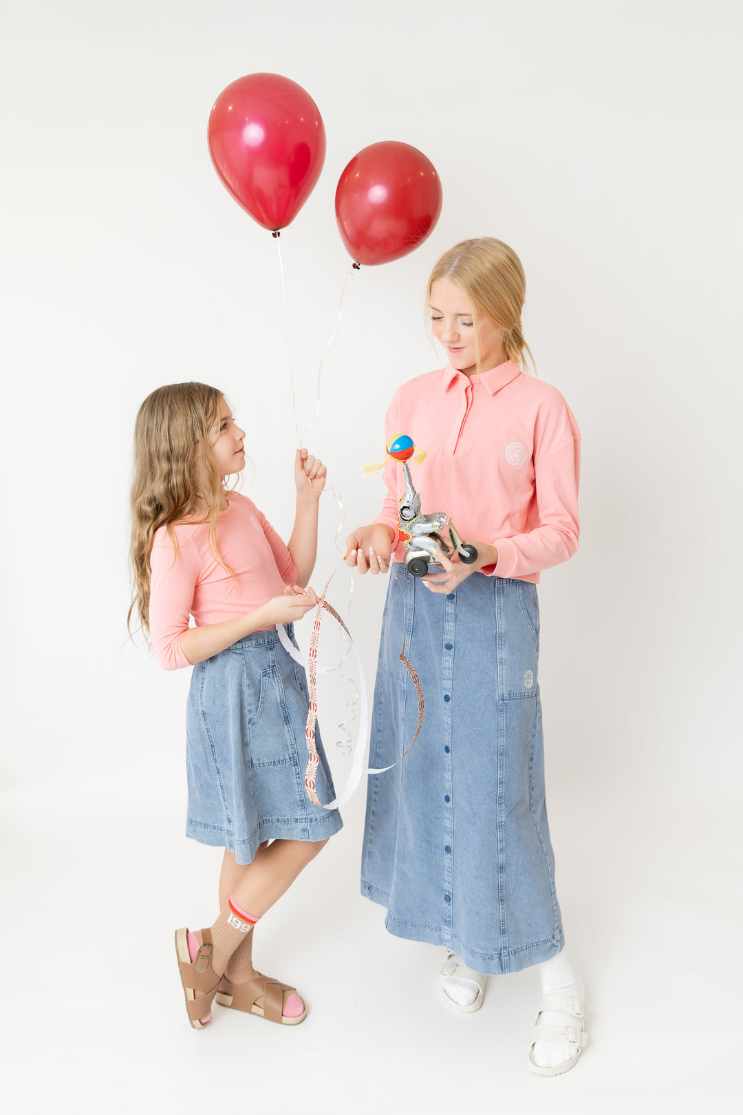Denim Skirt Maxi