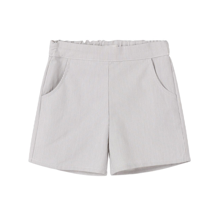 Striped Boy Shorts Sage