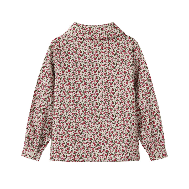 Floral Magenta Blouse