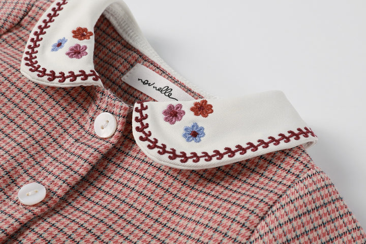 Houndstooth Baby Bloomer Set