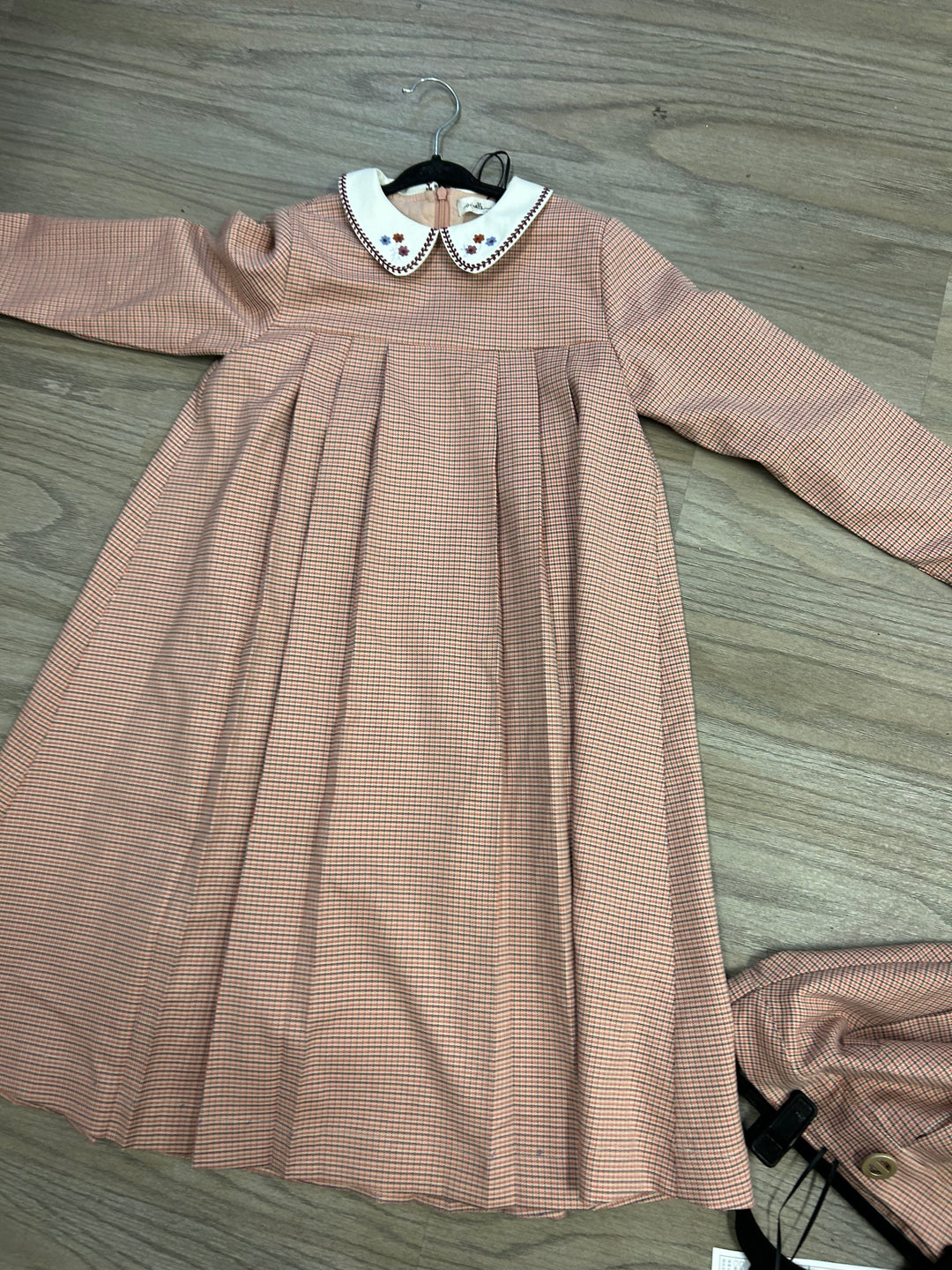 Houndstooth Pink Dress