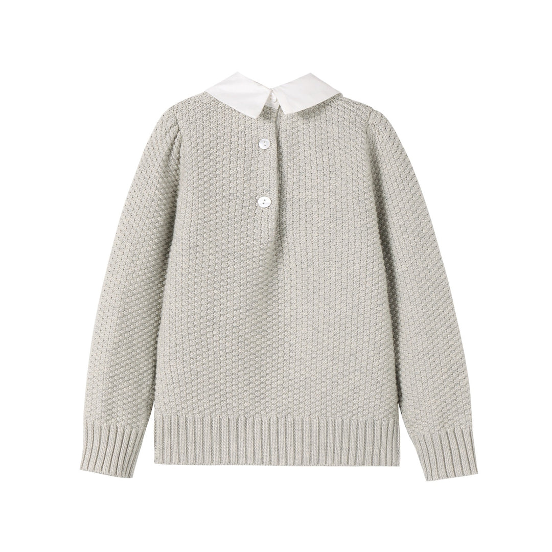 Boys Collar Knit Sweater