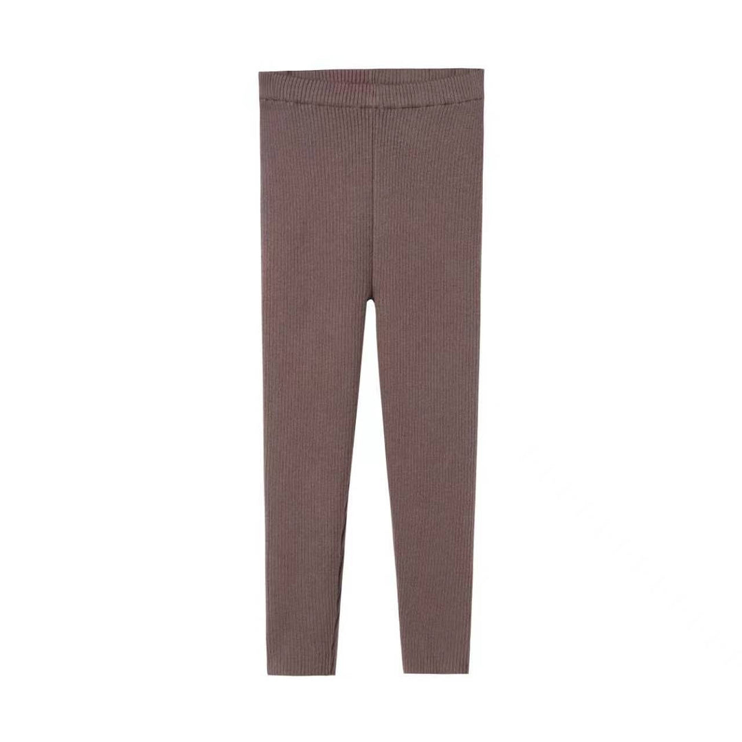 Brown Boy Knit Set