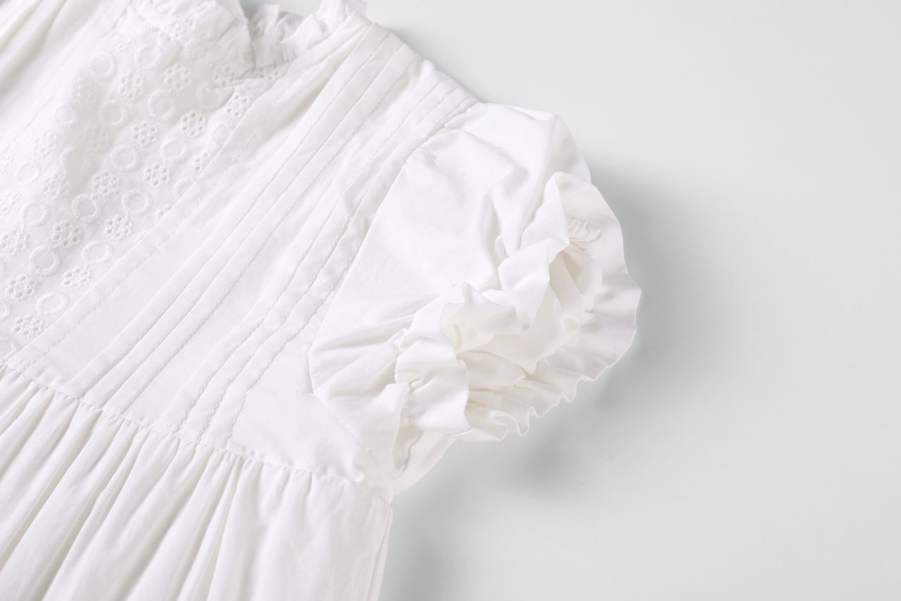 Ivory Lace Insert Dress