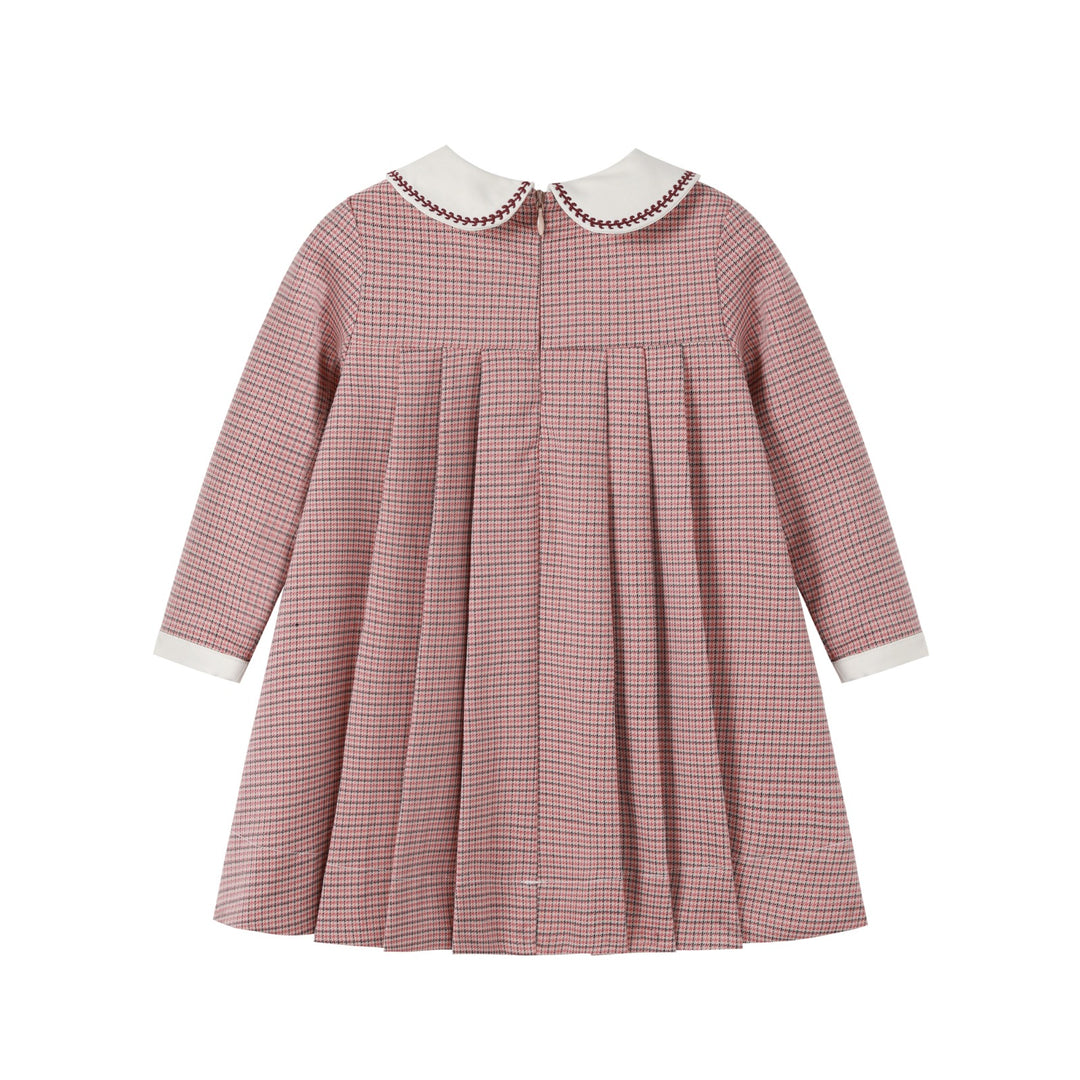Houndstooth Pink Dress
