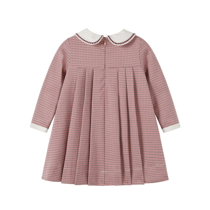Houndstooth Pink Dress