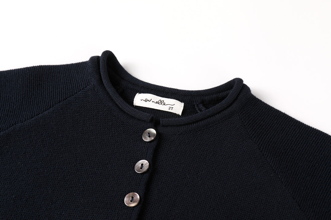 Navy Cardigan