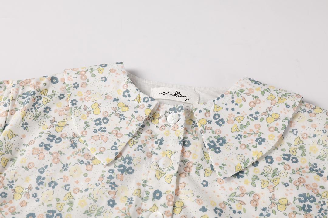 Floral Yellow Blouse