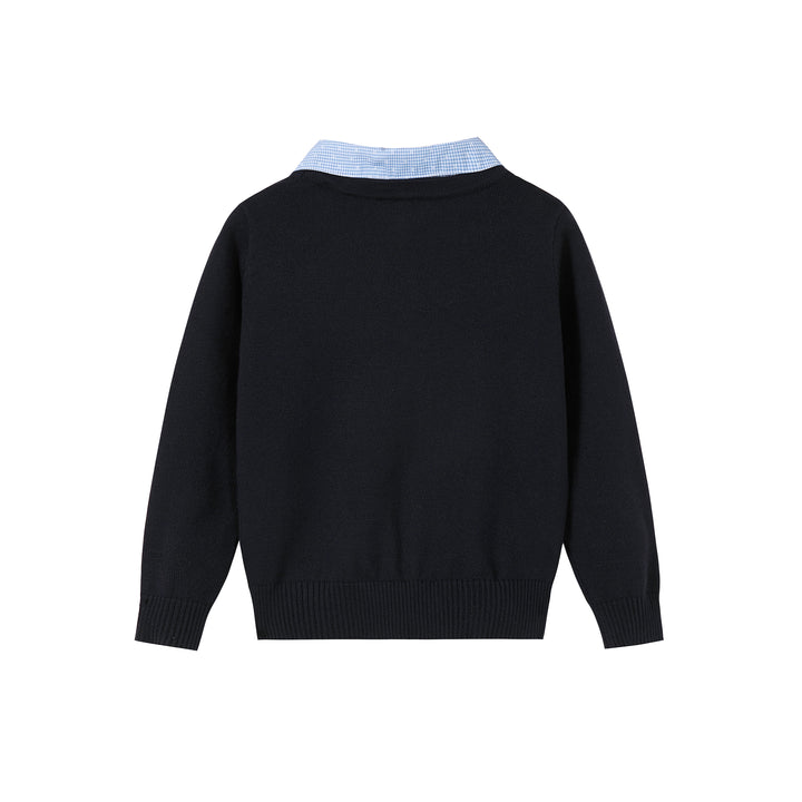 Removable Collar Sweater