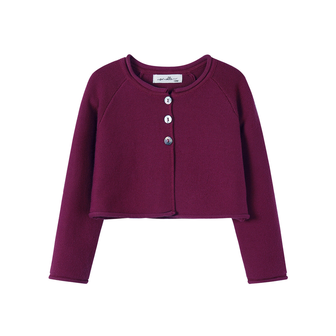 Magenta Cardigan