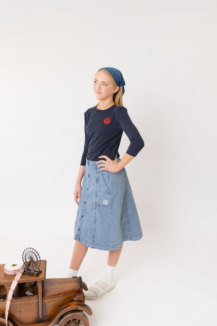 Denim skirt
