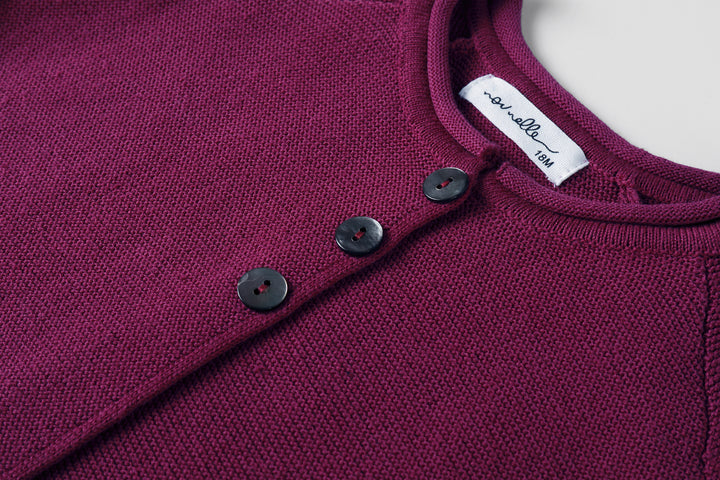 Magenta Cardigan