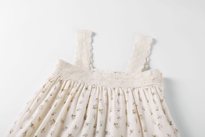 Eyelet Ruffle Jumper