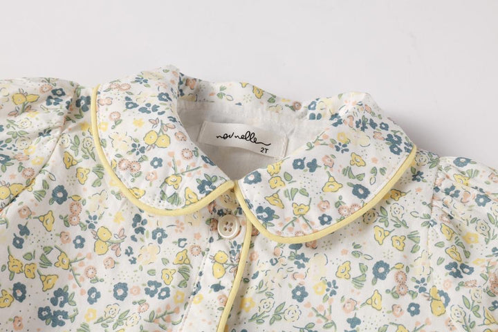 Floral Yellow Bloomer Set