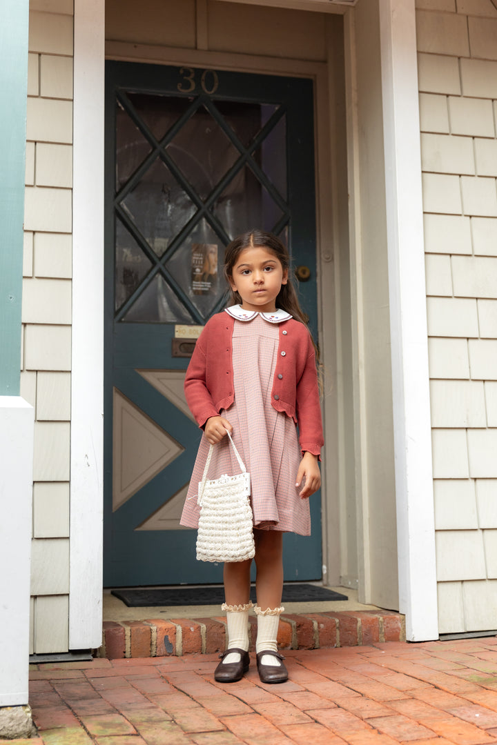 Houndstooth Pink Dress