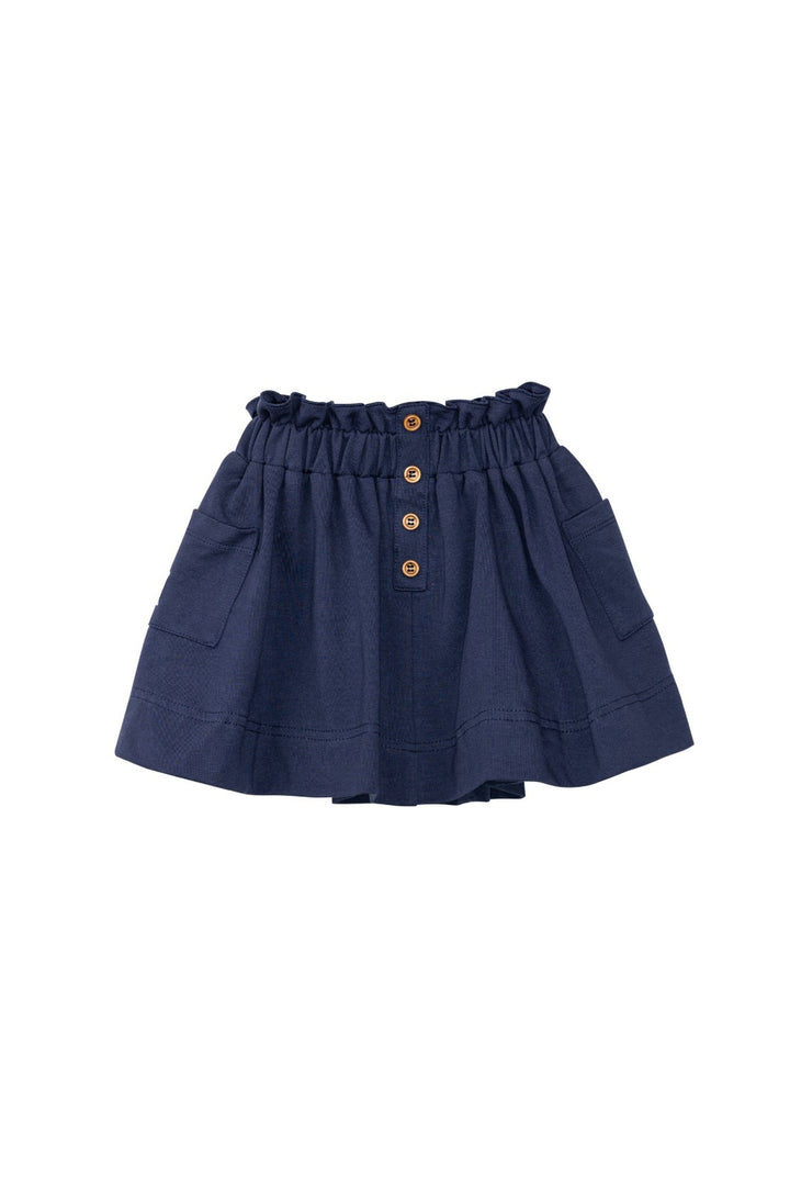 Skirt With Label Navy