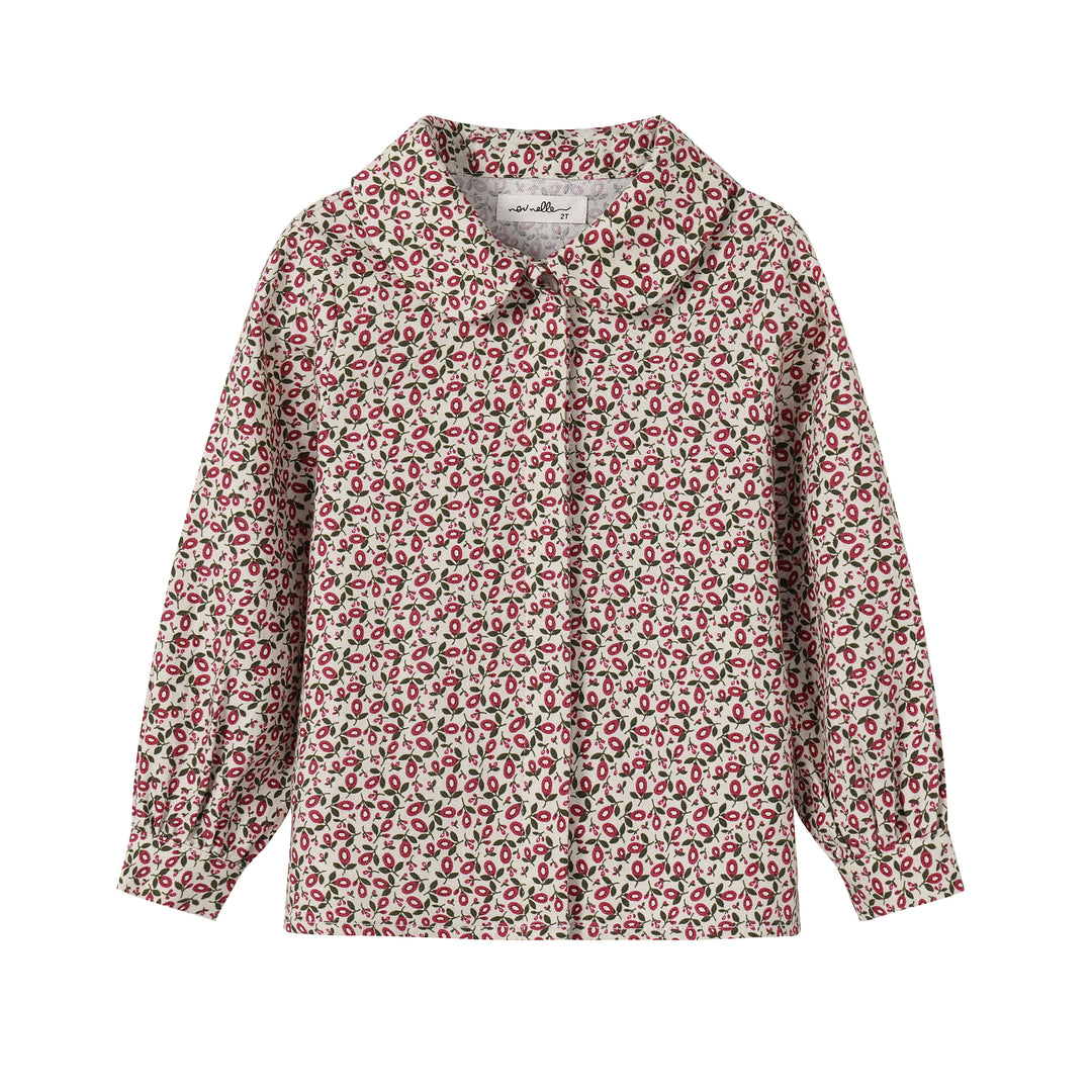 Floral Magenta Blouse