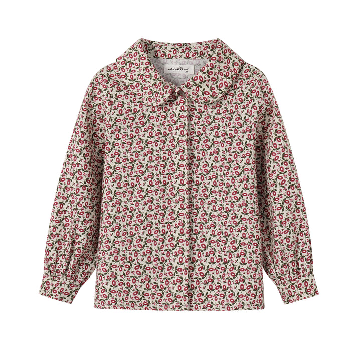 Floral Magenta Blouse
