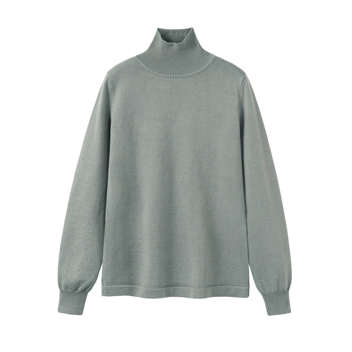 Teen Sage Knit Turtleneck