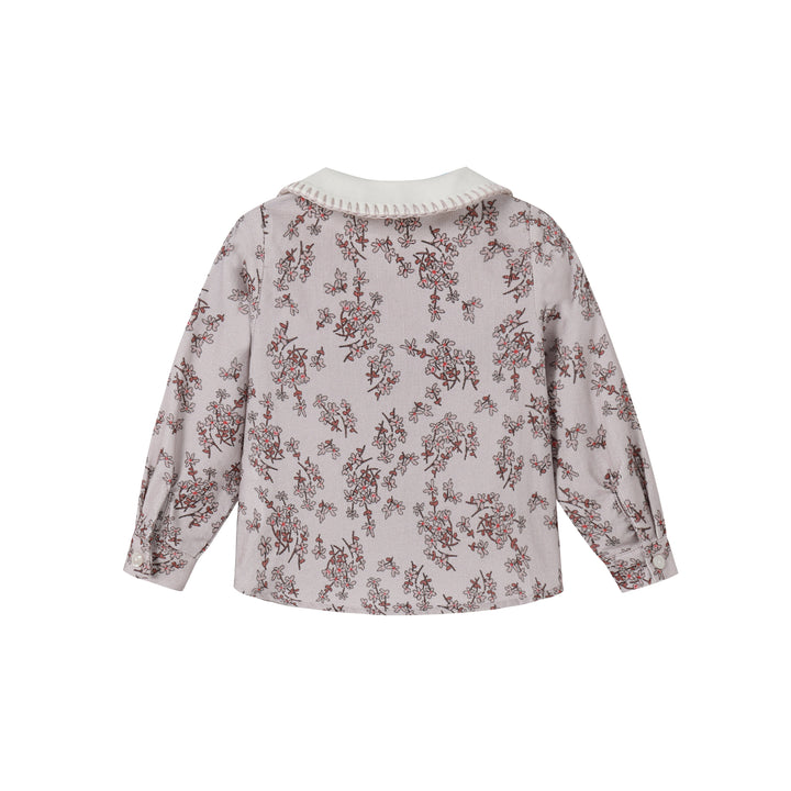 Corduroy Floral Shirt