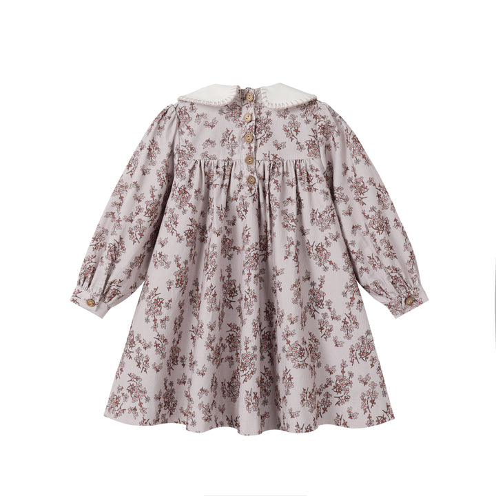 Corduroy Floral Dress