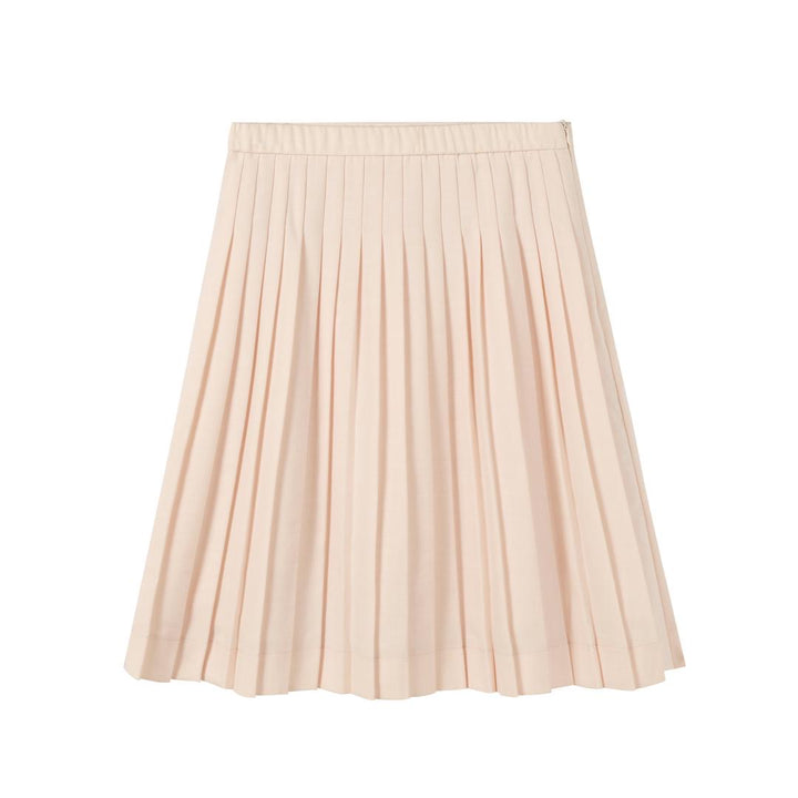 Pleated Peach Skirt