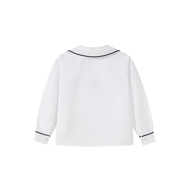 Piped Boy Blouse