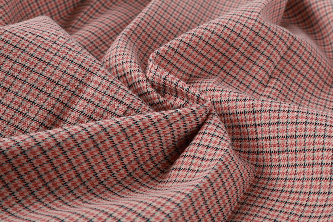 Houndstooth Pink Dress